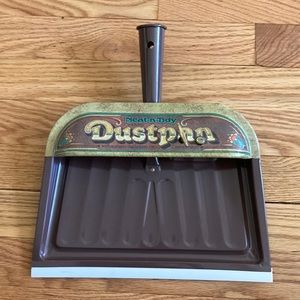 BALLONOFF NEAT’N TIDY Rare Antique Metal Tin Musical Dust Pan,Vintage Collection